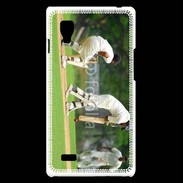 Coque LG Optimus L9 Joueurs de cricket 1