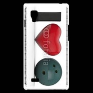 Coque LG Optimus L9 J'aime le Bowling