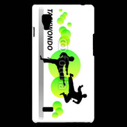 Coque LG Optimus L9 Illustration Taekwondo 1