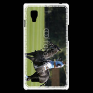 Coque LG Optimus L9 Joueur de polo 3