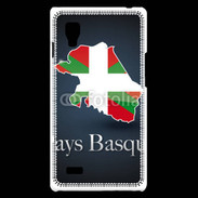 Coque LG Optimus L9 J'aime le Pays Basque