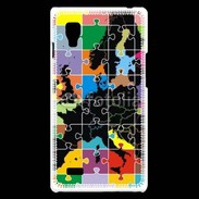 Coque LG Optimus L9 Puzzle de l'Europe