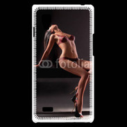 Coque LG Optimus L9 Body painting Femme