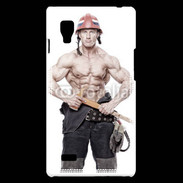 Coque LG Optimus L9 Pompier sexy