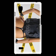Coque LG Optimus L9 Enquête de police sexy