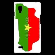 Coque LG Optimus L9 drapeau Burkina Fasso
