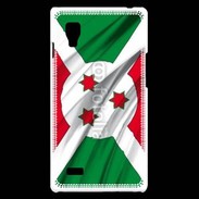 Coque LG Optimus L9 Drapeau Burundi