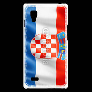 Coque LG Optimus L9 Drapeau Croatie