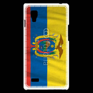 Coque LG Optimus L9 drapeau Equateur