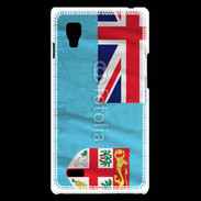 Coque LG Optimus L9 Drapeau Fidji