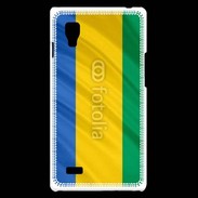 Coque LG Optimus L9 Drapeau Gabon