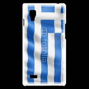 Coque LG Optimus L9 Drapeau Grece