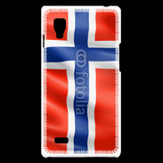 Coque LG Optimus L9 Drapeau Norvège