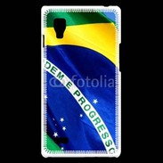 Coque LG Optimus L9 drapeau Brésil 5