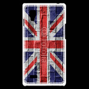Coque LG Optimus L9 Graffiti drapeau Angleterre