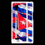 Coque LG Optimus L9 Drapeau Cuba 3