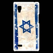 Coque LG Optimus L9 Drapeau Israël Vintage