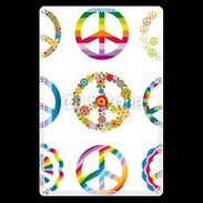 Etui carte bancaire Symboles de paix