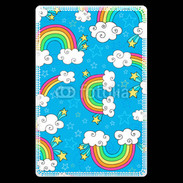 Etui carte bancaire Ciel Rainbow