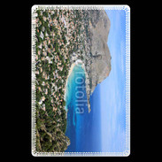 Etui carte bancaire Baie de Mondello- Sicilze Italie