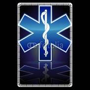 Etui carte bancaire Ambulancier