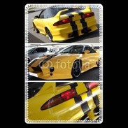 Etui carte bancaire Voiture jaune 6