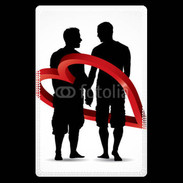 Etui carte bancaire Couple Gay