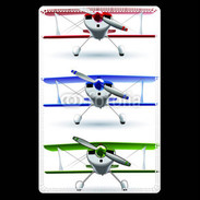 Etui carte bancaire Avion biplan