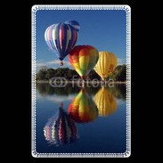 Etui carte bancaire Montgolfière miroir