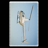 Etui carte bancaire Hélicoptère R44 blanc