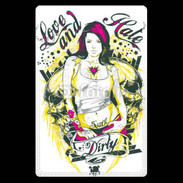 Etui carte bancaire Tatouage Girl