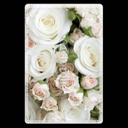 Etui carte bancaire Rose blanche et rose 5