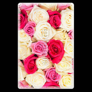Etui carte bancaire Fond de roses 5