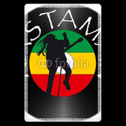 Etui carte bancaire Rastaman