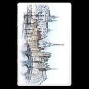 Etui carte bancaire Vintage Paris en dessin 2