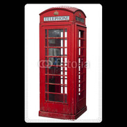 Etui carte bancaire Cabine téléphonique rouge