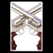 Etui carte bancaire Double revolver