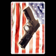 Etui carte bancaire Pistolet USA