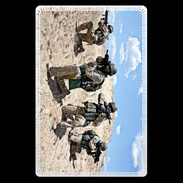Etui carte bancaire Squad de militaire