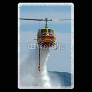 Etui carte bancaire Hélicoptère bombardier d'eau
