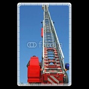 Etui carte bancaire grande échelle de pompiers