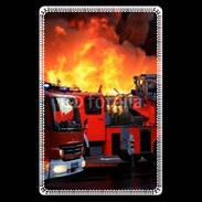 Etui carte bancaire Intervention des pompiers incendie