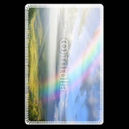 Etui carte bancaire Arc en ciel à la montagne