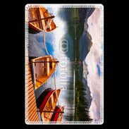 Etui carte bancaire Lac de montagne