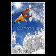 Etui carte bancaire Skieur free ride 2