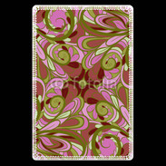 Etui carte bancaire Ensemble floral Vert et rose