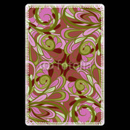 Etui carte bancaire Ensemble floral Vert et rose