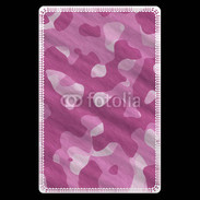 Etui carte bancaire Camouflage rose