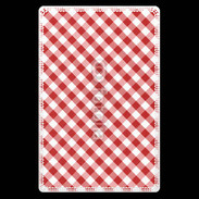 Etui carte bancaire Vichy rouge et blanc 2