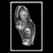 Etui carte bancaire Voiture filaire 3D Sport allemande